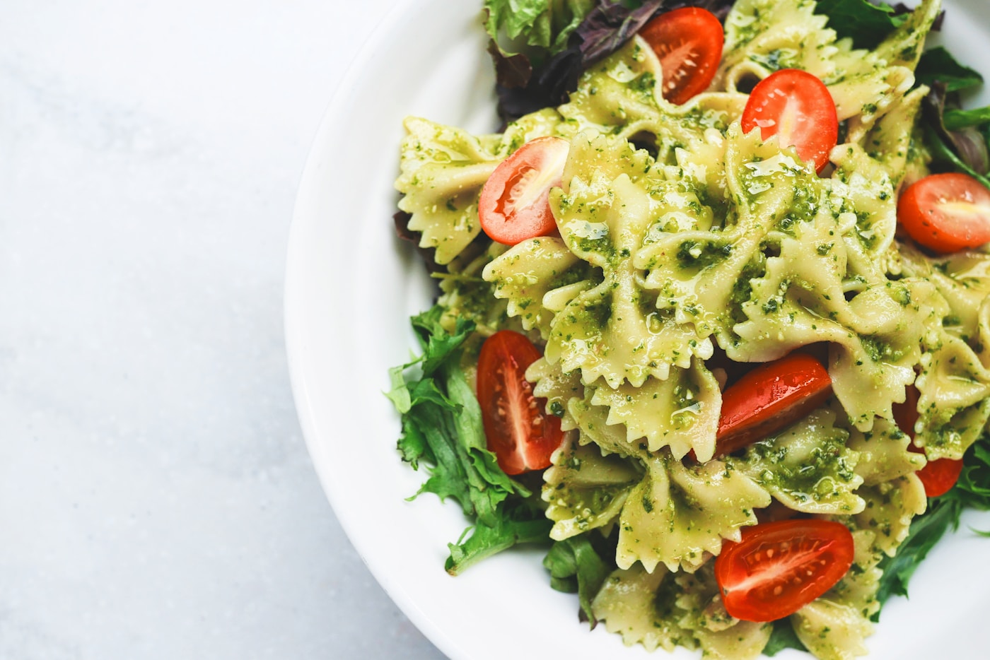Handmade pasta dish